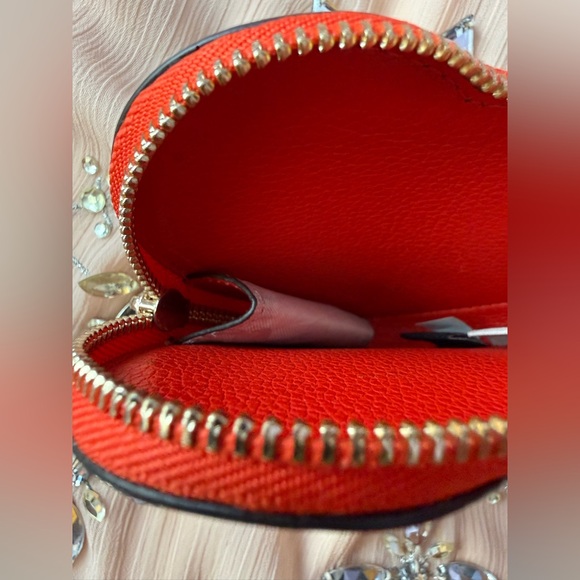 Kate Spade Pride Rainbow Love Heart Coin Purse - Picture 13 of 14